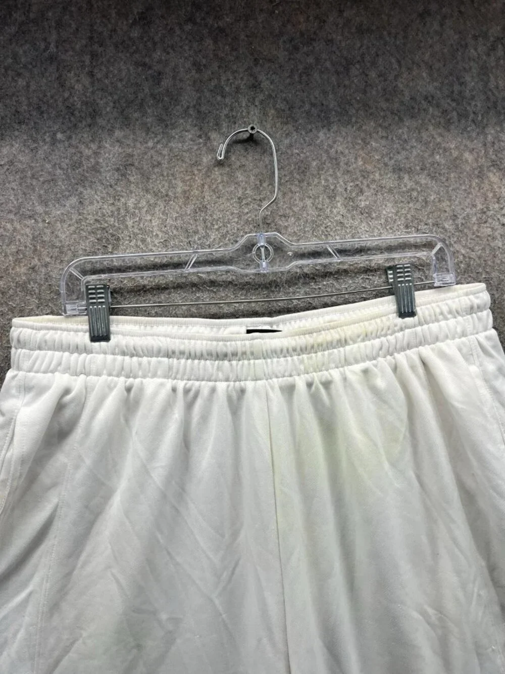 Vintage Jordan Shorts Men 2XL White Basketball Athletic Jumpman Dazzel Silky Y2K